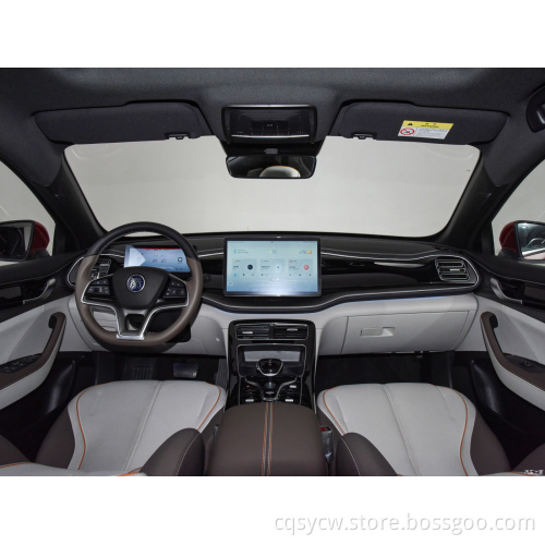 Best Seller Qin PLUS 2021 EV 610KM Pilot Diamond Pure electric 4-door 5-seater hatchback electric cars for adults electric suv